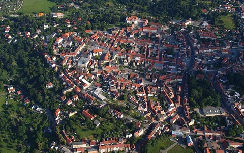Stadtansicht von Eisenberg (Thüringen)