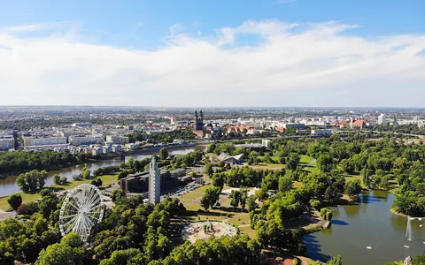 Stadtansicht von Magdeburg