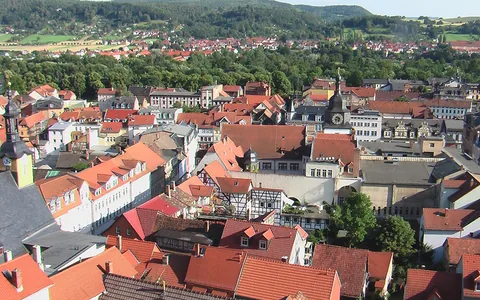 Stadtansicht von Rudolstadt
