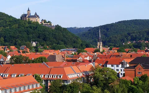 Stadtansicht von Wernigerode