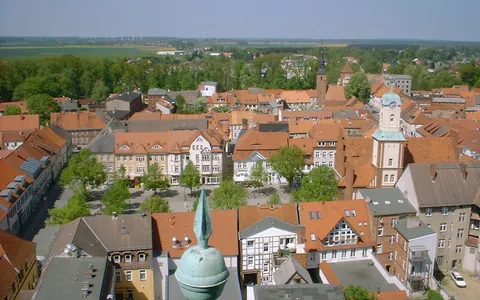 Stadtansicht von Wittstock/Dosse